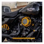 arlen ness method air cleaner kit gold for harley fits 2018 1923 softail 2017 1923 touring excl 2023 flhxse fltrxse 2017 1923 trike
