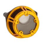 arlen ness method air cleaner kit gold for harley fits 2018 1923 softail 2017 1923 touring excl 2023 flhxse fltrxse 2017 1923 trike
