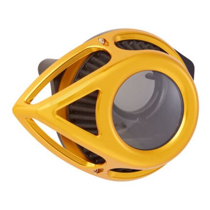arlen ness clear tear air cleaner assembly gold for harley fits 2018 1923 softail 2017 1923 touring excl 2023 flhxse fltrxse 2017 1923 trike
