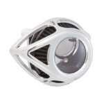 arlen ness clear tear air cleaner assembly chrome for harley fits delphi inj 2001 2015 softail 2004 2017 dyna excl 2017 fxdls 2002 2007 flt touring