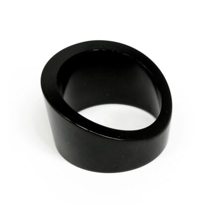 pm switch housing spacer cable clutch black anodized for harley