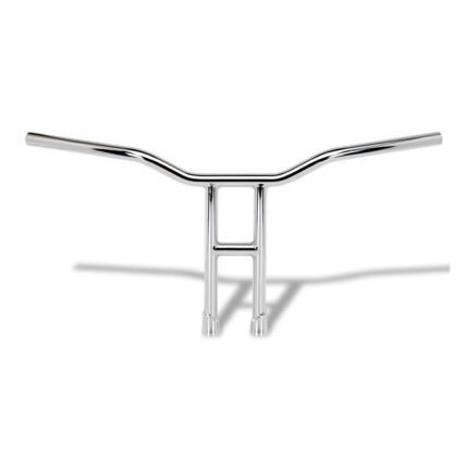 biltwell tyson handlebar 14 chrome for harley fits 1982 2022 h d excluding 2008 2022 e throttle with 3 1 2 mount bolt spacing
