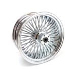 mcs radial 48 fat spoke rear wheel 8 50 x 18 chrome for harley fits 2006 v rod