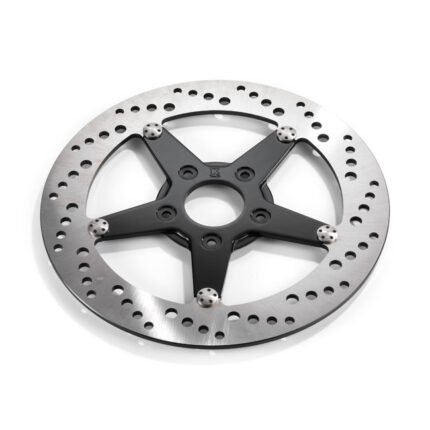 k tech drilled brake rotor stainless steel 11 5 for harley fits 2000 2023 softail excl 2017 fxse 2000 2017 dyna excl fxdls 2000 2007 touring 2000 2010 xl 2