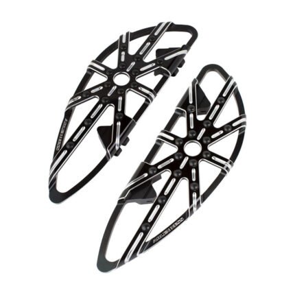 arlen ness m8 softail 10 gauge rider floorboards black for harley fits 2018 2023 fl softail with rider floorboards