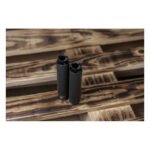 rough crafts knurled rubber handlebar grips black for harley fits 1974 2022 h d with single or dual throttle cables excl street