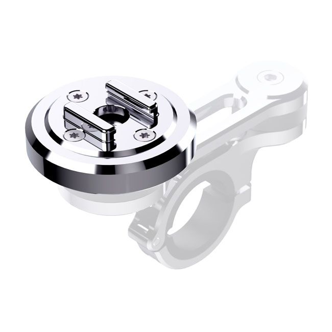 sp connect anti vibration module chrome for harley fits compatible with following sp connect mounts moto mount pro moto stem mount bar clamp mount pro clutch mount pro