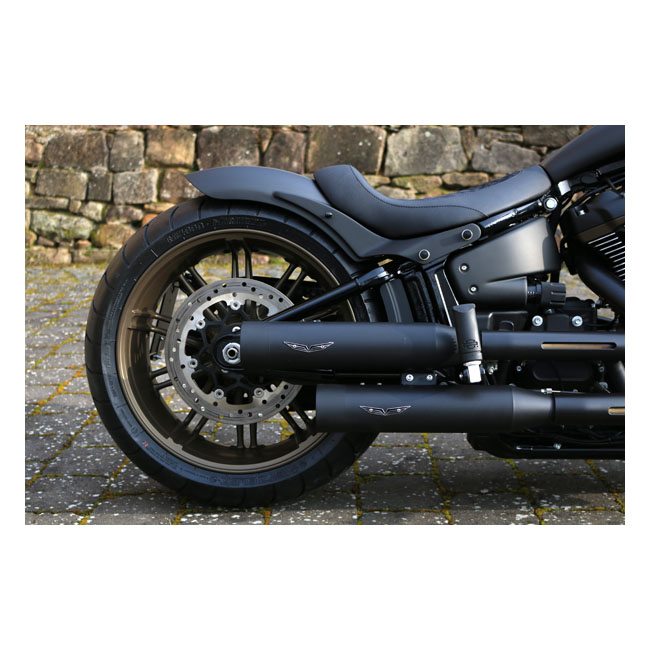 kodlin m8 softail 240 rear fender for harley fits m8 softail 2018 2020 fxbr breakout 107 2018 2022 fxbrs breakout 114 2023 fxbr breakout 117 2018 2020 flfb fat boy 107 2018 2023 flfbs fat boy 1