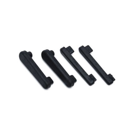 kuryakyn repl slim rubber pads for swingarm for harley fits transformer passenger floorboards