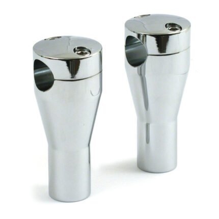 panhead style risers chrome 4 rise for harley fits 1973 2002 b t tc b xl excl flt