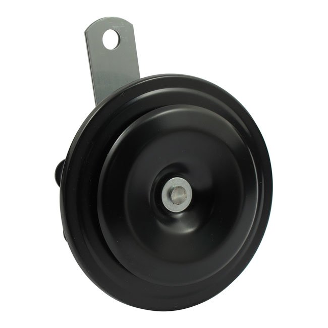 custom disc horn 97mm low tone black for harley