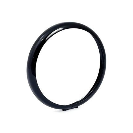 headlamp trim ring 5 3 4 gloss black for harley