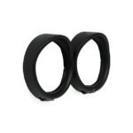 recessed trim rings with visor turn signals black wrinkle for harley fits front 1998 2019 flhrc 1988 2013 touring excl flhrs flhx 2004 2013 fltr 2023 flhfb electra