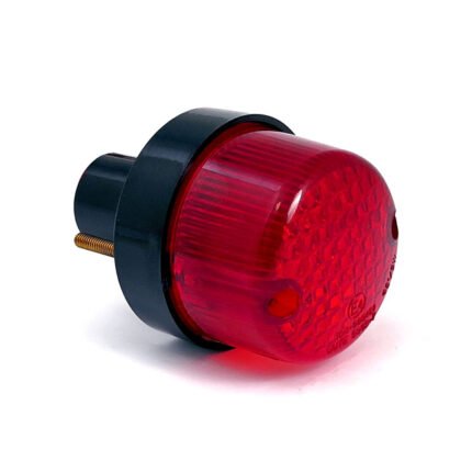 retro taillight black for harley fits universal