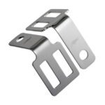 motone turn signal brackets under seat mount polished for harley fits triumph 2001 2015 bonneville t100 se scrambler truxton carb and efi models