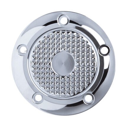 vitys design diamond point cover chrome for harley fits 2018 2023 softail 2017 2023 touring 2017 2023 trikes