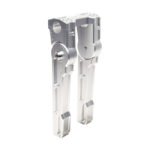 vitys design 10 adjustable risers silver for harley fits for 2022 handlebars