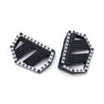 kuryakyn riot x mini boards satin black for harley fits requires model specific splined adapter sold separately