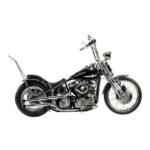 paughco dual shotgun head pipes chrome for harley fits 1948 1964 panhead