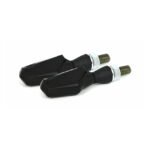 cob led taillight turn signal combo black for harley fits universal