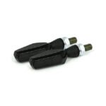 cob led taillight turn signal combo black for harley fits universal