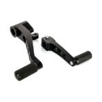 free spirits brake shift lever set black for harley fits 2004 2013 xl excluding xl1200x forty eight