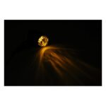 micro bullet led turn signals black for harley 2