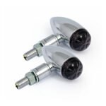 micro bullet led turn signals chrome for harley 2
