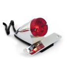 new sparto mini led taillight chrome for harley