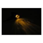 micro bullet led turn signals black for harley 3