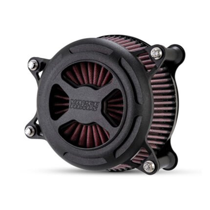 vh vo2 x air cleaner kit wrinkle black for harley fits 1991 2022 xl sportster excl xr1200