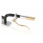 kustom tech fl handlebar grip set int throttle satin a b for harley fits 1 handlebars with custom internal throttle systems