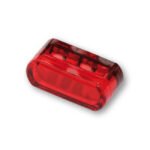 module 1 6v led taillight red lens ece for harley