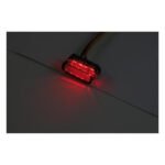 module 1 led taillight smoke lens ece for harley