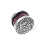 wannabe choppers wannasucker cflh aircleaner alu for harley fits ss super b d carbs