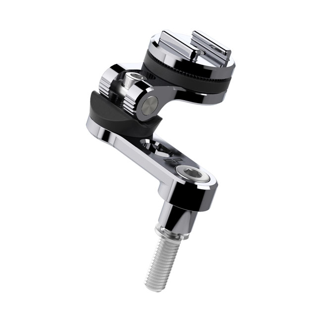 sp connect bar clamp mount pro chrome for harley fits universal for any sp connect phone case or universal interface