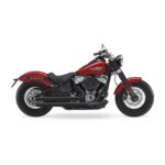 kesstech drags 2 2 exhaust black straight short end caps for harley fits 107 m8 softail models 2018 2020 lowrider 2018 2020 slim 2018 2020 street bob