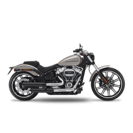 kesstech fusion long slip ons black straight cut short for harley fits 114 m8 softail models 2021 breakout 2021 fat boy