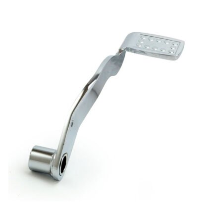brake pedal custom style chrome for harley fits 1936 1957 b t with mechanical rear drum brake
