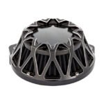 arlen ness crossfire air cleaner kit black cm for harley fits 2016 2017 softail 2017 fxdls 2008 2016 touring trike e throttle models