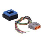 motogadget breakout box j1850 xl deutsch for harley fits 2004 2013 xl with deutsch connectornu