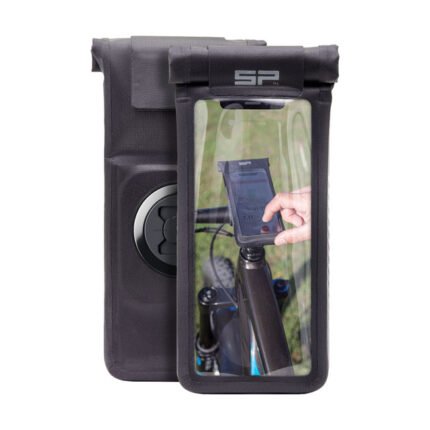 sp connect universal phone case set medium black for harley fits universal size m maximum phone size 153 x 70 mm