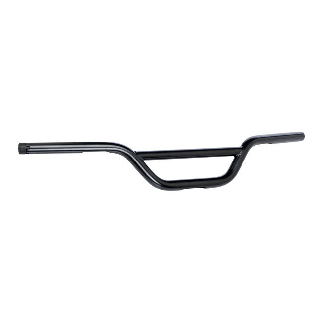 biltwell 1 moto bar black for harley fits 1982 1923 h d mech or e throttle excl 1988 2011 springers with 1 i d risers