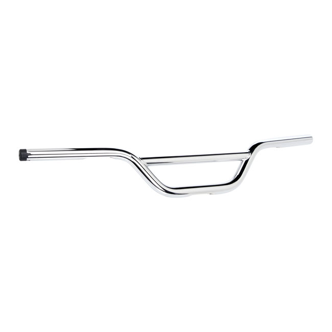 biltwell 1 moto bar chrome for harley fits 1982 1923 h d mech or e throttle excl 1988 2011 springers with 1 i d risers