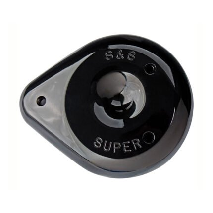 ss super e g air cleaner cover black for harley fits all super e g caburetors