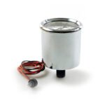 mmb 48mm ultra mini speedo chrome white khm 21 drive ratio for harley fits universal for 4 or wider style fenders excl fenders with flat center width