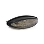 micro l a led taillight black for harley fits universal