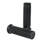 burly slash cut grip set black for harley fits honda 2021 2022 rebel cmx1100