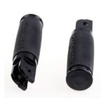 cult werk racing rider foot peg set gloss black for harley fits 2018 2023 softail with foot pegs rider