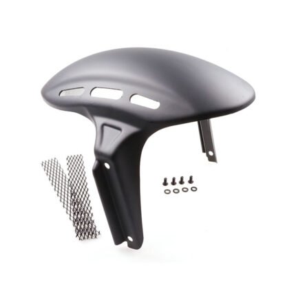 cult werk front fender custom v2 matte black for harley fits 2021 2023 sportster s rh1250s